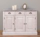Dulap cu 3 usi si 3 sertare de la Rustic Butique PS433 - Culoare Top_P065  - Culoare Corp_P080 - PERIAT ADANC
