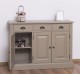 Dulap cu 3 usi si 3 sertare de la Rustic Butique PS433 - Culoare_P031 - VOPSIT