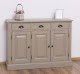 Dulap cu 3 usi si 3 sertare de la Rustic Butique PS433 - Culoare_P031 - VOPSIT