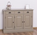 Dulap cu 3 usi si 3 sertare de la Rustic Butique PS433 - Culoare_P031 - VOPSIT