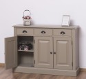 Dulap cu 3 usi si 3 sertare de la Rustic Butique PS433 - Culoare_P031 - VOPSIT