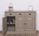 Dulap cu 3 usi si 3 sertare de la Rustic Butique PS433 - Culoare_P031 - VOPSIT