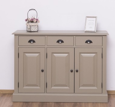 Dulap cu 3 usi si 3 sertare de la Rustic Butique PS433 - Culoare_P031 - VOPSIT