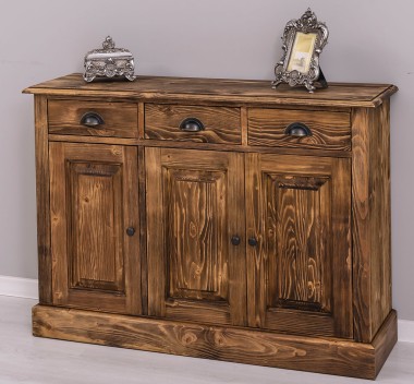 Dulap cu 3 usi si 3 sertare de la Rustic Butique PS433 - Culoare_P064 - PERIAT ADANC