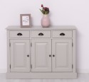 Dulap cu 3 usi si 3 sertare de la Rustic Butique PS433 - Culoare_P013 - VOPSIT