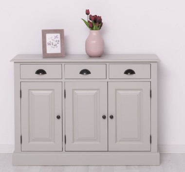 Dulap cu 3 usi si 3 sertare de la Rustic Butique PS433 - Culoare_P013 - VOPSIT