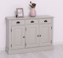 Dulap cu 3 usi si 3 sertare de la Rustic Butique PS433 - Culoare_P013 - VOPSIT