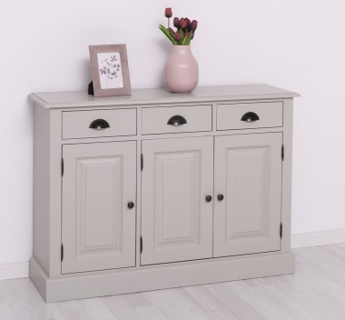 Dulap cu 3 usi si 3 sertare de la Rustic Butique PS433 - Culoare_P013 - VOPSIT