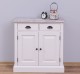 Dulap cu 2 usi si 2 sertare, blat stejar de la Rustic Butique PS432 - Culoare Top_P067 - Culoare Corp_P015 - DUBLU COLOR
