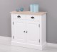 Dulap cu 2 usi si 2 sertare, blat stejar de la Rustic Butique PS432 - TopOak - Culoare Top_P035 - Culoare Corp_P004 - DUBLU COLOR