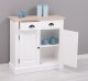 Dulap cu 2 usi si 2 sertare, blat stejar de la Rustic Butique PS432 - TopOak - Culoare Top_P035 - Culoare Corp_P004 - DUBLU COLOR