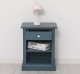 Noptiera cu 1 sertar si rafturi deschise de la Rustic Butique PS478 - Culoare_P051 - VOPSIT