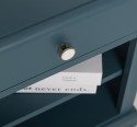 Noptiera cu 1 sertar si rafturi deschise de la Rustic Butique PS478 - Culoare_P051 - VOPSIT