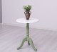 Masa cafea rotunda de la Rustic Butique PS400 - Culoare Top_P054A - Culoare Corp_P030++P054A - DUBLU COLOR