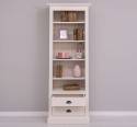 Biblioteca cu 2 sertare, etajera deschisa de la Rustic Butique PS455 - Culoare_P015 - VOPSIT
