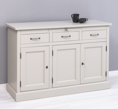Bufet cu 3 usi si 3 sertare, BAS de la Rustic Butique PS232BAS - Culoare_P076 - VOPSIT