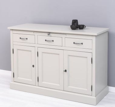 Bufet cu 3 usi si 3 sertare, BAS de la Rustic Butique PS232BAS - Culoare_P076 - VOPSIT
