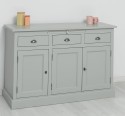 Bufet cu 3 usi si 3 sertare, BAS de la Rustic Butique PS232BAS - Culoare_P077 - VOPSIT