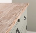 Bufet cu 3 usi si 3 sertare, BAS de la Rustic Butique PS232BAS - Culoare Top_P071 - Culoare Corp_P077 - DUBLU COLOR