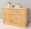 Bufet cu 3 usi si 3 sertare, BAS de la Rustic Butique PS232BAS - Culoare_P093 - CERUIT