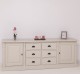 Bufet cu 2 usi, 6 sertare, BAS, Colectia Directoire de la Rustic Butique PS295BAS - Culoare Ext._P024 / Culoare Int._P002 - DUBLU COLOR