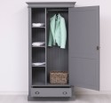 Dulap cu 1 usa si 1 sertar de la Rustic Butique PS293 - Culoare_P078A - VOPSIT ANTICHIZAT