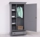 Dulap cu 1 usa si 1 sertar de la Rustic Butique PS293 - Culoare_P078A - VOPSIT ANTICHIZAT