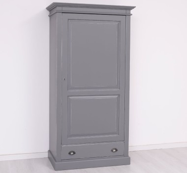Dulap cu 1 usa si 1 sertar de la Rustic Butique PS293 - Culoare_P078A - VOPSIT ANTICHIZAT