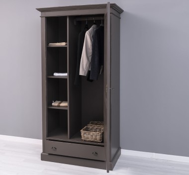 Dulap cu 1 usa si 1 sertar de la Rustic Butique PS293 - Culoare_P028A - VOPSIT ANTICHIZAT
