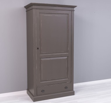 Dulap cu 1 usa si 1 sertar de la Rustic Butique PS293 - Culoare_P028A - VOPSIT ANTICHIZAT
