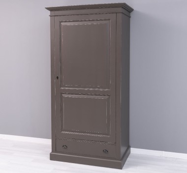 Dulap cu 1 usa si 1 sertar de la Rustic Butique PS293 - Culoare_P028A - VOPSIT ANTICHIZAT