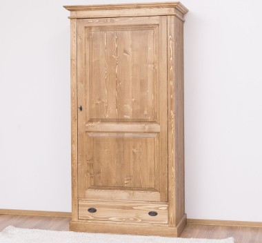 Dulap cu 1 usa si 1 sertar de la Rustic Butique PS293 - Culoare_P001 - CERUIT