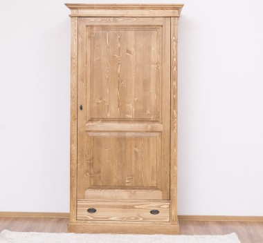 Dulap cu 1 usa si 1 sertar de la Rustic Butique PS293 - Culoare_P001 - CERUIT