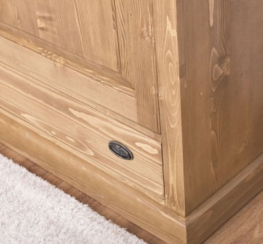 Dulap cu 1 usa si 1 sertar de la Rustic Butique PS293 - Culoare_P001 - CERUIT