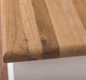 Comoda TV cu 2 usi glisante, blat stejar de la Rustic Butique PS222 - Culoare Top_P089 - Culoare Corp_P004 - DUBLU COLOR