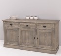 Bufet 3 usi, 3 sertare, BAS de la Rustic Butique PS403BAS - Culoare_P068 - PERIAT ADANC