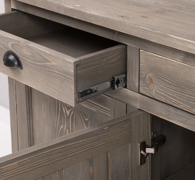 Bufet 3 usi, 3 sertare, BAS de la Rustic Butique PS403BAS - Culoare_P068 - PERIAT ADANC