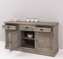 Bufet 3 usi, 3 sertare, BAS de la Rustic Butique PS403BAS - Culoare_P068 - PERIAT ADANC