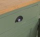 Bufet 3 usi, 3 sertare, BAS de la Rustic Butique PS403BAS - Culoare Top_P002 - Culoare Corp_P038A - DUBLU COLOR
