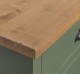Bufet 3 usi, 3 sertare, BAS de la Rustic Butique PS403BAS - Culoare Top_P002 - Culoare Corp_P038A - DUBLU COLOR