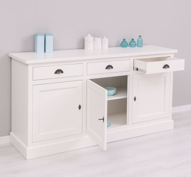 Bufet 3 usi, 3 sertare, BAS de la Rustic Butique PS403BAS - Culoare_P039 - VOPSIT