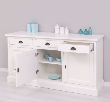 Bufet 3 usi, 3 sertare, BAS de la Rustic Butique PS403BAS - Culoare_P039 - VOPSIT