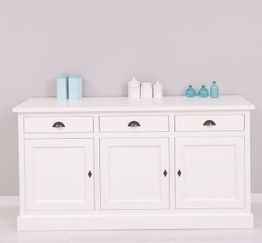 Bufet 3 usi, 3 sertare, BAS de la Rustic Butique PS403BAS - Culoare_P039 - VOPSIT