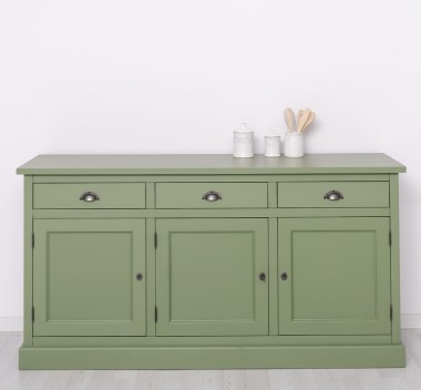 Bufet 3 usi, 3 sertare, BAS de la Rustic Butique PS403BAS - Culoare_P038 - VOPSIT