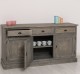 Bufet 3 usi, 3 sertare, BAS de la Rustic Butique PS403BAS - Culoare_P068 - PERIAT ADANC