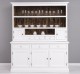 Bufet 3 usi, 3 sertare BAS + 3 rafturi, 2 usi mici, 3 sertare SUP de la Rustic Butique PS403BAS+SUP - Culoare Ext._P004 / Culoare Int._P064 - DUBLU COLOR