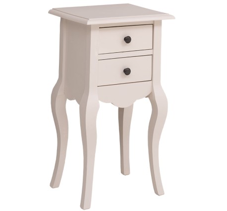 Consola mica, picioare curbate, 2 sertare de la Rustic Butique PS189 - Culoare_P015 - VOPSIT