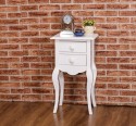 Consola mica, picioare curbate, 2 sertare de la Rustic Butique PS189 - Culoare_P004 - VOPSIT