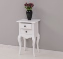 Consola mica, picioare curbate, 2 sertare de la Rustic Butique PS189 - Culoare_P004 - VOPSIT