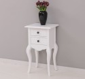 Consola mica, picioare curbate, 2 sertare de la Rustic Butique PS189 - Culoare_P004 - VOPSIT